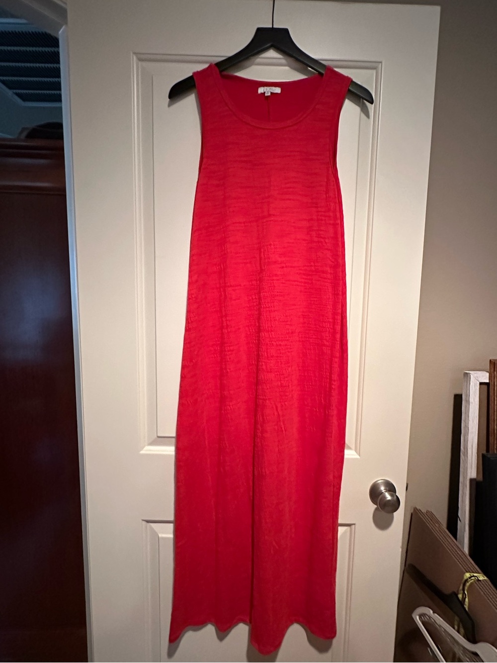 Z Supply Sleeveless Red Maxi Dress